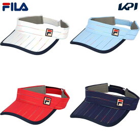 【全品10％OFFクーポン▼】フィラ FILA テニスキャップ・バイザー レディース サンバイザー VL9311