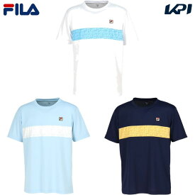 【全品10％OFFクーポン▼】フィラ FILA テニスウェア メンズ ゲームシャツ VM5687 2024SS