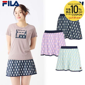 フィラ FILA テニスウェア レディース スコート EL0003 2025SS