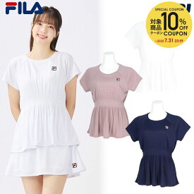 フィラ FILA テニスウェア レディース ゲームシャツ EL0011 2025SS