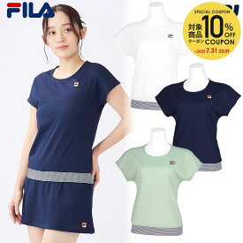 フィラ FILA テニスウェア レディース ゲームシャツ EL0017 2025SS