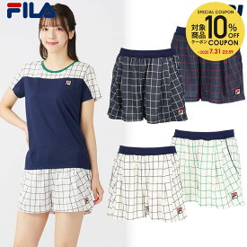 フィラ FILA テニスウェア レディース ショートパンツ EL0034 2025SS