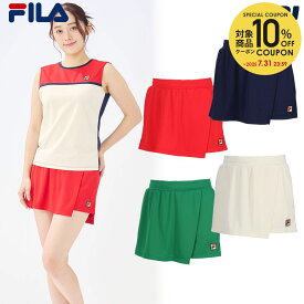 フィラ FILA テニスウェア レディース ラップショートパンツ EL0039 2025SS