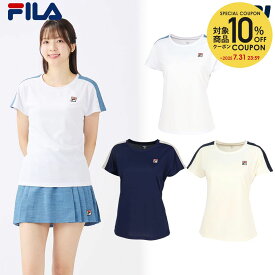 フィラ FILA テニスウェア レディース ゲームシャツ EL0054 2025SS