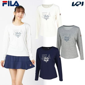 フィラ FILA テニスウェア レディース ロングスリーブグラフィックTシャツ EL0209 2025FW