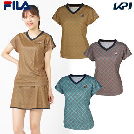 フィラ FILA テニスウェア レディース ゲームシャツ EL0217 2025FW