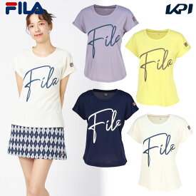 フィラ FILA テニスウェア レディース グラフィックTシャツ EL0237 2025FW