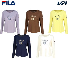 フィラ FILA テニスウェア レディース ロングスリーブグラフィックTシャツ EL0239 2025FW