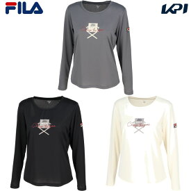 フィラ FILA テニスウェア レディース ロングスリーブグラフィックTシャツ EL0248 2025FW