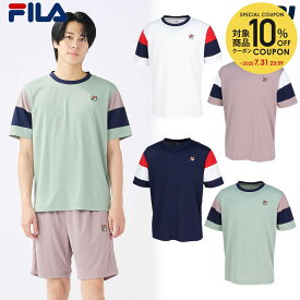 フィラ FILA テニスウェア メンズ ゲームシャツ EM0075 2025SS