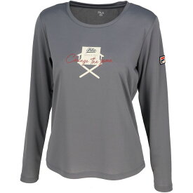 フィラ FILA テニスウェア レディース ロングスリーブグラフィックTシャツ EL0248 2025FW