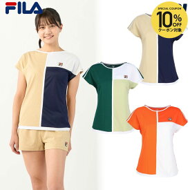 フィラ FILA テニスウェア レディース ゲームシャツ CZ6SGW002 2026SS