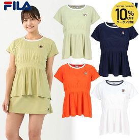 フィラ FILA テニスウェア レディース ゲームシャツ CZ6SGW011 2026SS