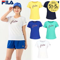 フィラ FILA テニスウェア レディース グラフィックTシャツ CZ6SGW041 2026SS