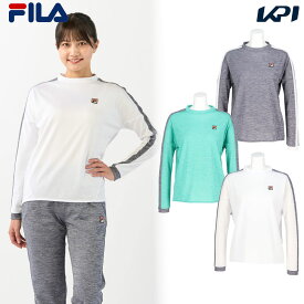 【10%OFFクーポン対象】フィラ FILA テニスウェア レディース ロングスリーブシャツ CZ6SGW050 2026SS 3月上旬発売予定※予約