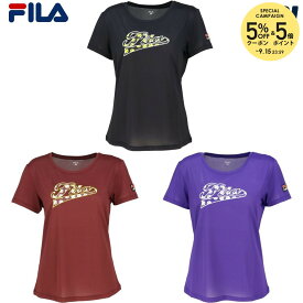フィラ FILA テニスウェア レディース グラフィックTシャツ CZ6SGW056 2026SS