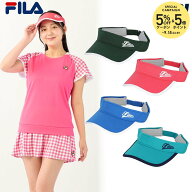 フィラ FILA テニスキャップ・バイザー レディース サンバイザー CZ6SGW066 2026SS