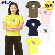 【エントリーで抽選▲最大10万ポイント】フィラ FILA テニスウェア レディース グラフィックTシャツ CZ6F…