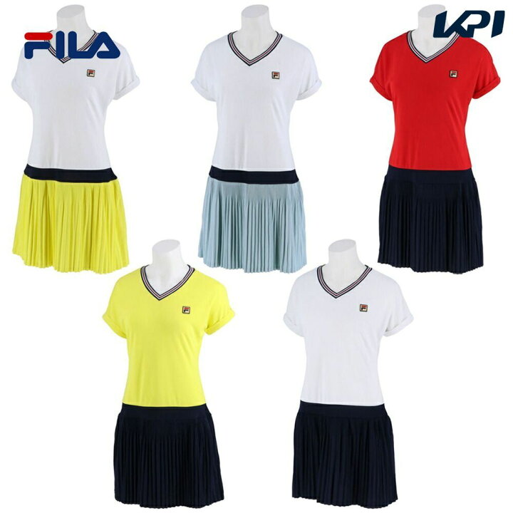 楽天市場 全品10 Offクーポン 3 あす楽対応 フィラ Fila テニスウェア レディース ワンピース Vl2291 21ss 即日出荷 Kpi