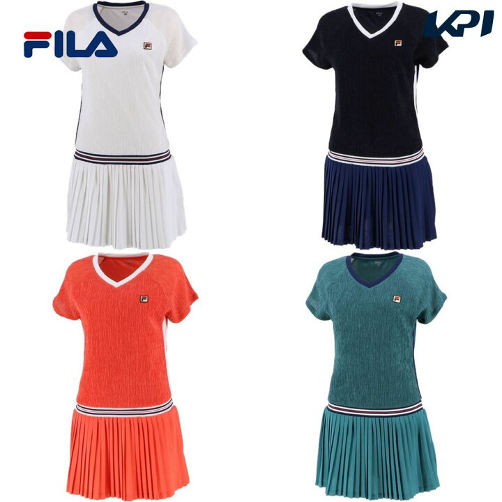 楽天市場 全品10 Offクーポン 8 1 あす楽対応 フィラ Fila テニスウェア レディース ワンピース Vl2328 21ss 即日出荷 Kpi