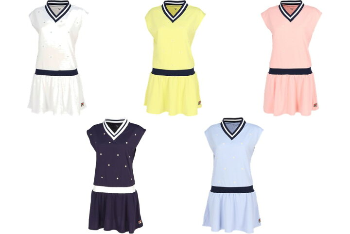 楽天市場】フィラ FILA テニスウェア レディース ワンピース VL2592  