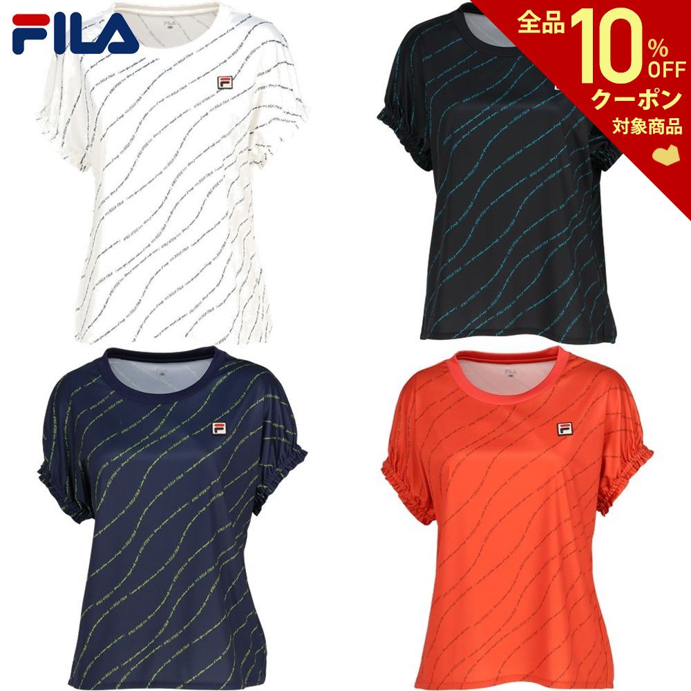 フィラ FILA テニスウェア レディース ゲームシャツ VL2681 2023FW