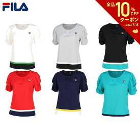 フィラ FILA テニスウェア レディース ゲームシャツ VL2697 2023FW