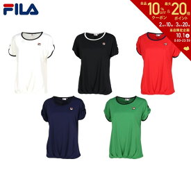 フィラ FILA テニスウェア レディース ゲームシャツ VL2698 2023FW