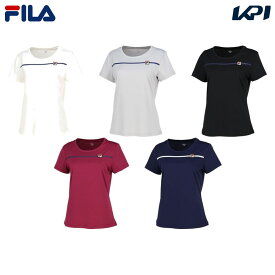 【全品10％OFFクーポン▼】フィラ FILA テニスウェア レディース ゲームシャツ VL2705 2023FW