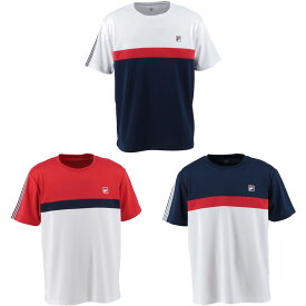 フィラ FILA テニスウェア メンズ ゲームシャツ VM7015 2023SS【タイムセール】