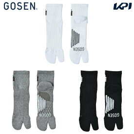【全品10％OFFクーポン】ゴーセン GOSEN テニスアクセサリー ユニセックス 高機能ソックス（2本指） F2502