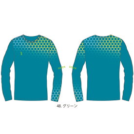 ゴーセン GOSEN テニスウェア ユニセックス 昇華ロングスリーブTシャツA 2022秋企画 JPT18 2022FW