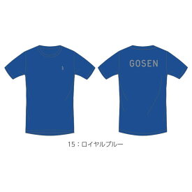 ゴーセン GOSEN テニスウェア ユニセックス 2023秋企画 ロゴTシャツ JPT35 2023FW