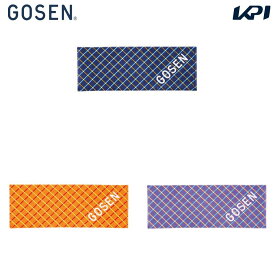【全品10％OFFクーポン】ゴーセン GOSEN テニスアクセサリー フェイスタオル K2501