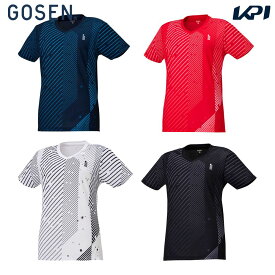 【全品10％OFFクーポン▼】ゴーセン GOSEN テニスウェア レディース ゲームシャツ T2371 2024SS