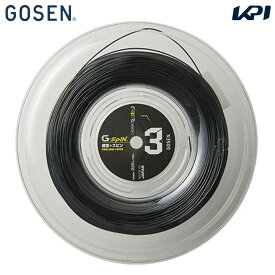 ゴーセン GOSEN 硬式テニスガット・ストリング G-SPIN3 16l 220mロール ジー・スピン3 16L ロールガット TSGS302