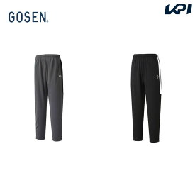 【全品10％OFFクーポン▼】ゴーセン GOSEN テニスウェア ユニセックス 裏起毛ストレッチパンツ W2346 2023FW