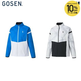 【全品10％OFFクーポン〜3/15】ゴーセン GOSEN テニスウェア ユニセックス ウィンドジャケット Y2400 2024SS