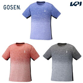 【全品10％OFFクーポン▼】ゴーセン GOSEN テニスウェア ユニセックス ゲームシャツ T1952 2019FW