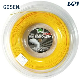 GOSEN（ゴーセン）「エッグパワー17 200mロール」TS1012 硬式テニスストリング（ガット）【タイムセール】