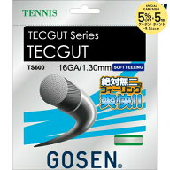 「■5張セット」GOSEN（ゴーセン）「テックガット16」ts600硬式テニスストリング（ガット）