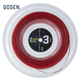 ゴーセン GOSEN テニスガット・ストリング G-SPIN3 17 ジー・スピン3 17 220mロール TSGS312【タイムセール】