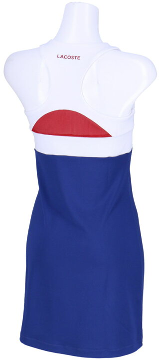 楽天市場 対象セール商品さらに30 Offクーポン 2 15 ラコステ Lacoste テニスウェア レディース ワンピース ノースリーブ 女子用 Ef7960 U5z 17fw Kpi