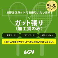 テニス・ソフトテニス・バドミントン対応　ガット張り（加工賃のみ） kpi-special-gut ガット張り