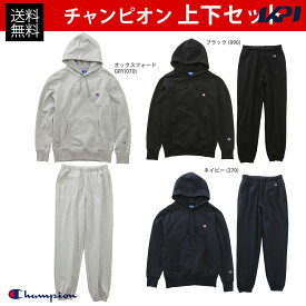 【全品10％OFFクーポン▼】Champion(チャンピオン)[メンズ 上下セット プルオーバースウェットパーカー＆パンツ C3LS151-C3LS250