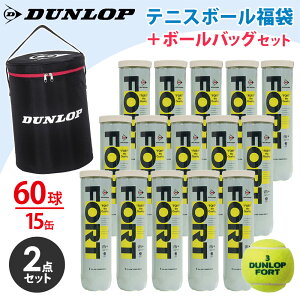 �y10%OFF�N�[�|���ΏہzDUNLOP�i�_�����b�v�jFORT�i�t�H�[�g�j[4��]1���i15��/60���j+�{�[���o�b�O DAC-2002 2�_�Z�b�g