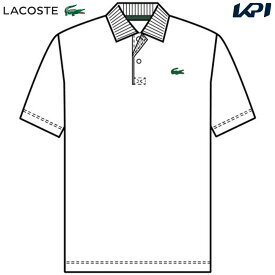 【全品10％OFFクーポン▼】「あす楽対応」ラコステ LACOSTE テニスウェア メンズ ポロシャツ DH0783-10-001 2023SS 『即日出荷』