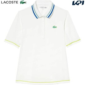 「あす楽対応」ラコステ LACOSTE テニスウェア レディース ポロシャツ PF4842-99-70V 2023SS 『即日出荷』【タイムセール】