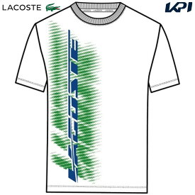 【全品10％OFFクーポン▼】「あす楽対応」ラコステ LACOSTE テニスウェア メンズ Tシャツ/カットソー TH5189-10-001 2023SS 『即日出荷』