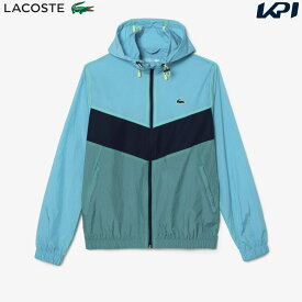 【全品10％OFFクーポン▼】「あす楽対応」ラコステ LACOSTE テニスウェア メンズ パッカブルダイヤリップストップジャケット BH1042-99-M1I 2023FW 『即日出荷』